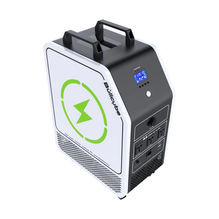 Portable 2560Wh Energy Storage Lithium Battery 2kW Inverter All-in-One System 3kWh Battery Lifepo4 Built-in Inverter