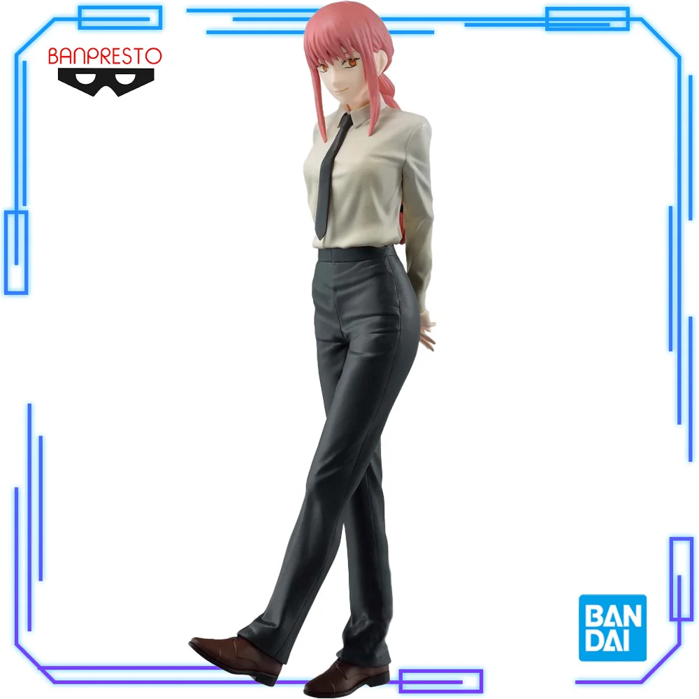 

In Stock Bandai Original Genuine Banpresto Anime Chainsaw Man Chain Spirits Vol.3 Makima 16cm Collections Model Toy Figures Gift