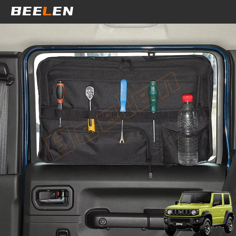 

Сумка для хранения окон автомобиля, многофункциональная сумка для хранения для Suzuki Jimny JB64 JB74 2019 2020 2021 2022 2023 2024 2025, аксессуары