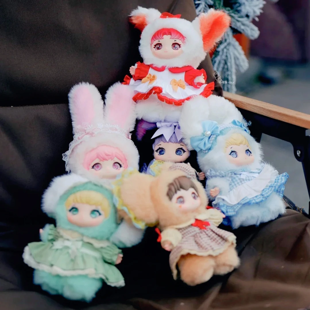 

Ziyuli Lolita Secret Garden Tea Party Series Blind Box Vinyl Plush Doll Ornaments Collectible Model Birthday Surprise Gifts Toys