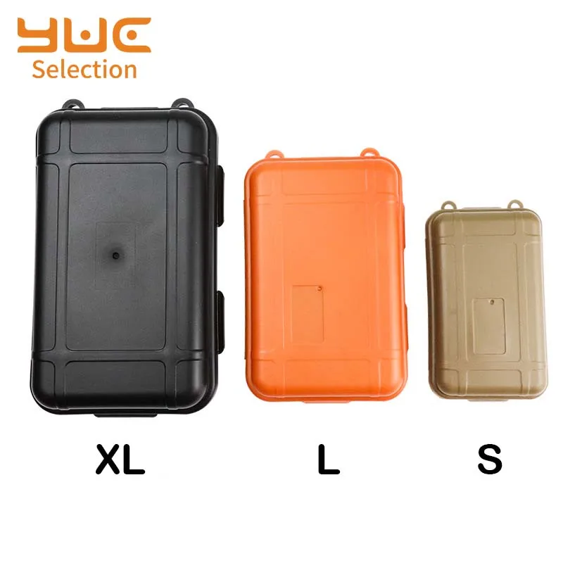 YUC EDC Portable Storage Box Waterproof Spinner Case ABS Shockproof Slider Container