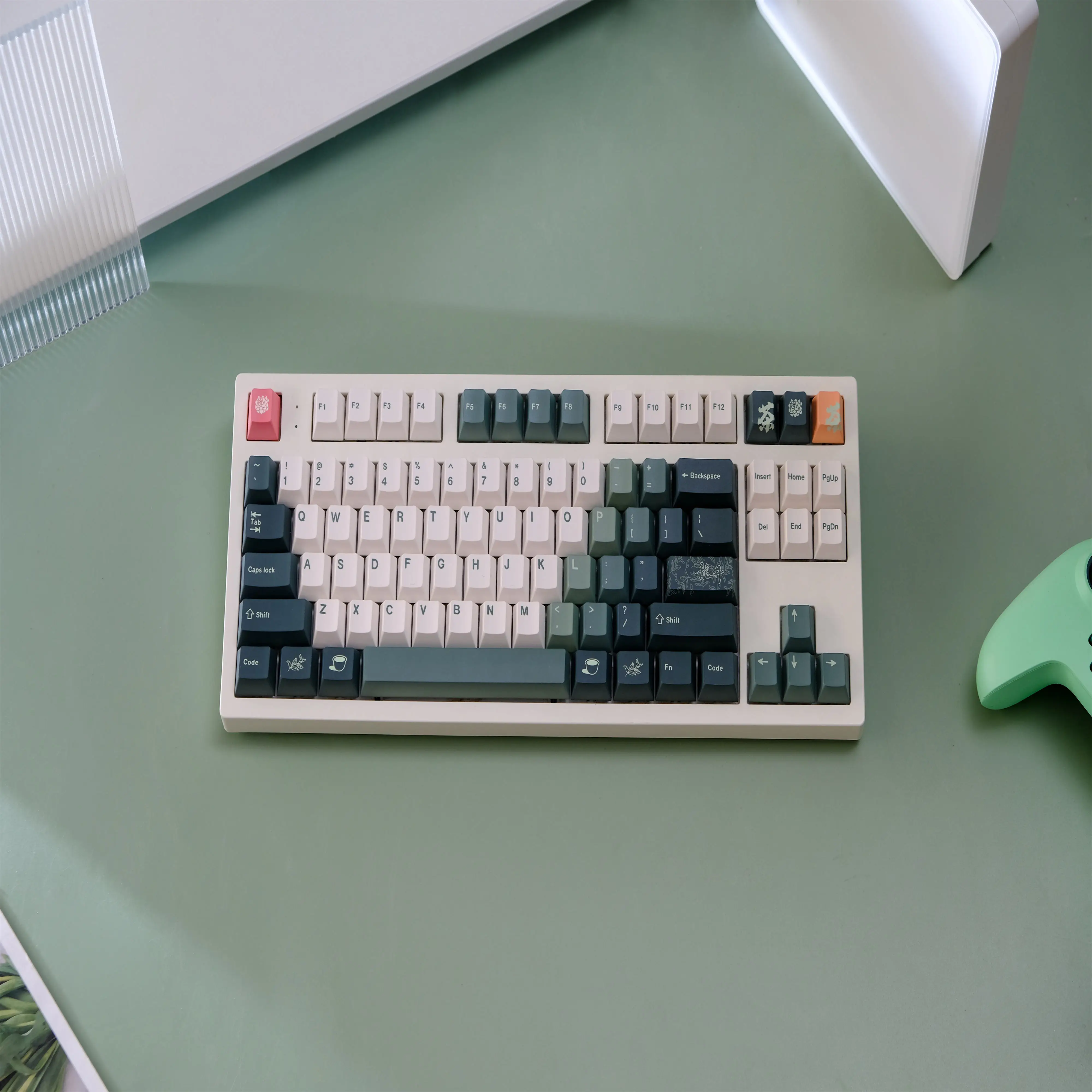 GMK Long jing Keycap Set 147/126 Keys PBT Cherry/MOA Profile GMK Gaming KeyCap for Mechanical Keyboard