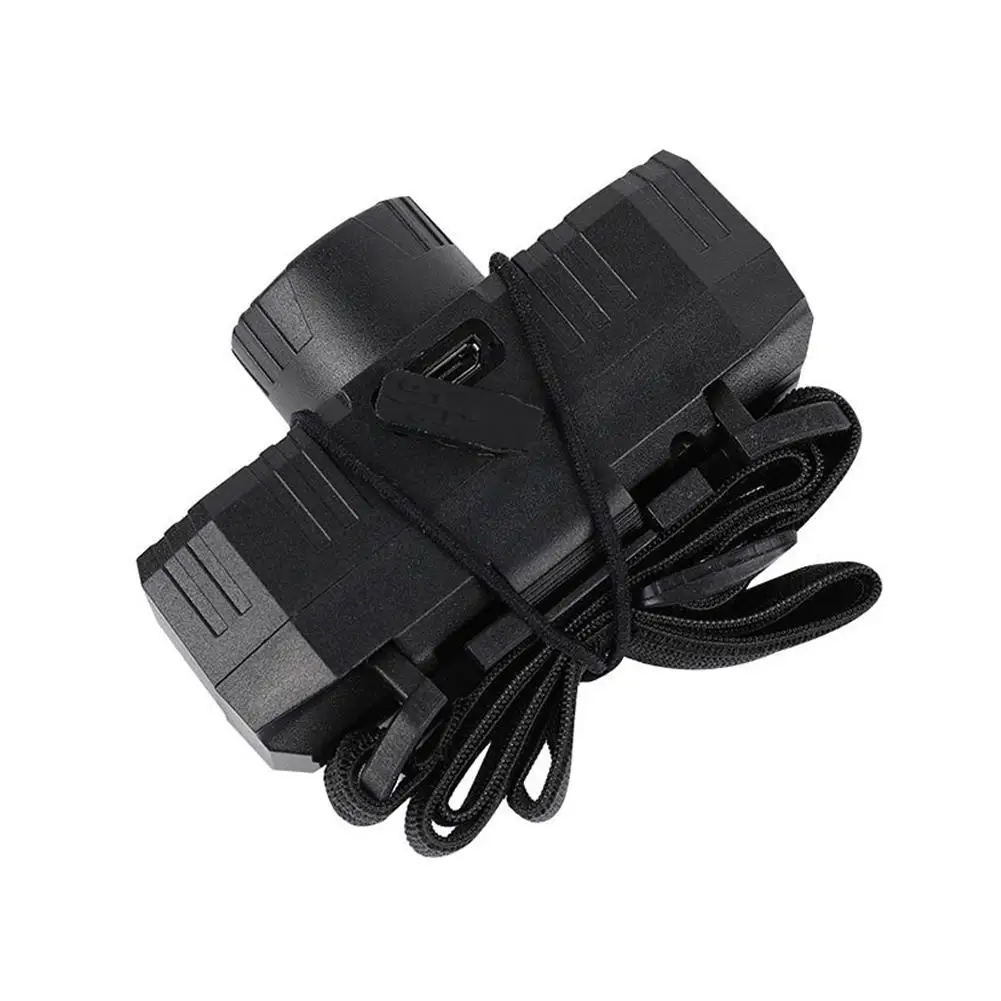 Portable Usb Rechargeable Ip65 Waterproof 3 Modes Powerful Lamp Led Fishing Light -mounted Lamp For Outdoor Cam T7m4