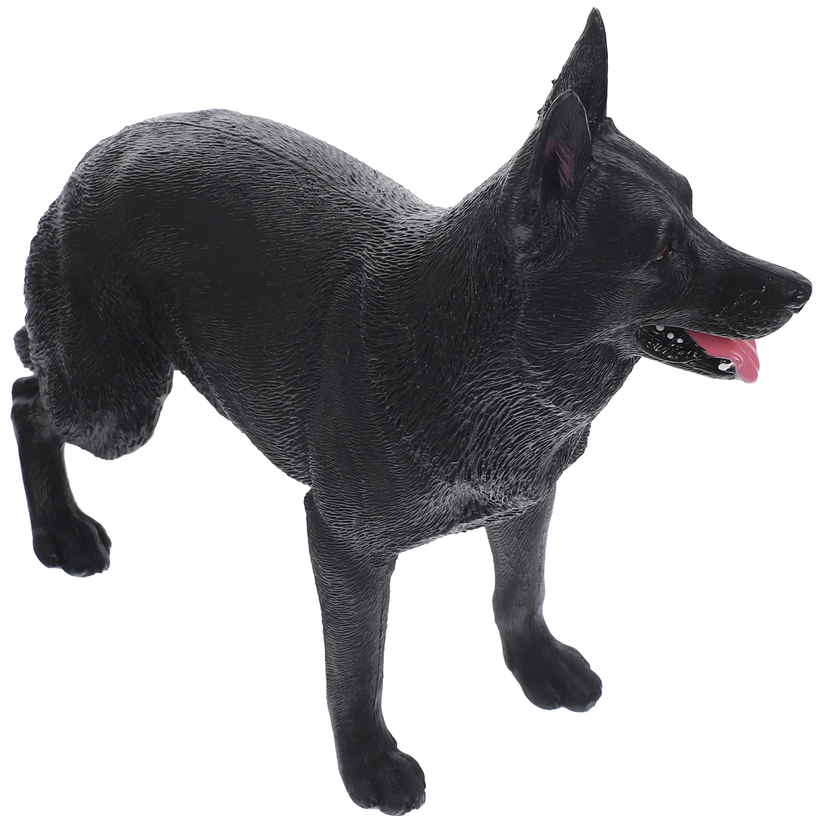 Realistic Animal Toy German Shepherd Dog Model M884 Figurine for Playing Lightweight Portable Home Park Decor Safe