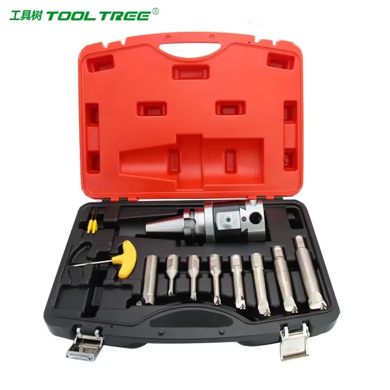 Tool Tree 2084 miniature boring head set, machining center boring tool set, high-precision fine-tuning,