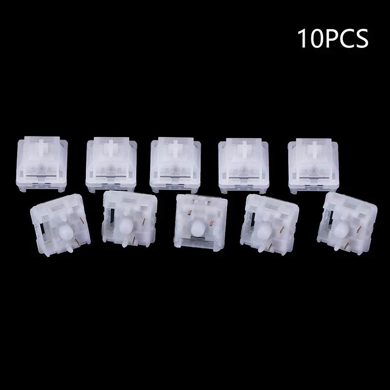 10 PCS First Encounter Linear RGB SMD 5pin For Mechanical Keyboard Hot Swappable Switch Axis