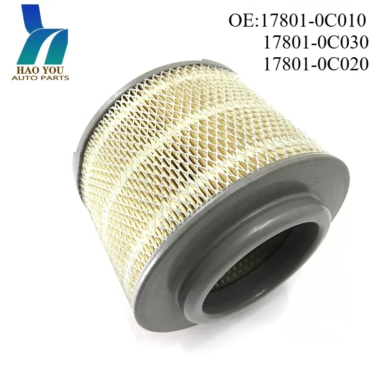 17801-0C010 Car Engine Air Filter for Toyota HILUX INNOVA KUN26 GUN26 1KD 2KD Model Universal 17801-0C030 17801-0C020