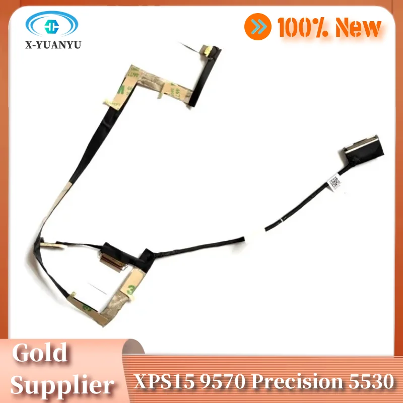 New Original LCD Video CABLE Dell XPS15 9570 Precision 5530 DAM00 EDP FHD DP/N:05CPJ2 5CPJ2 DC02C00HT00