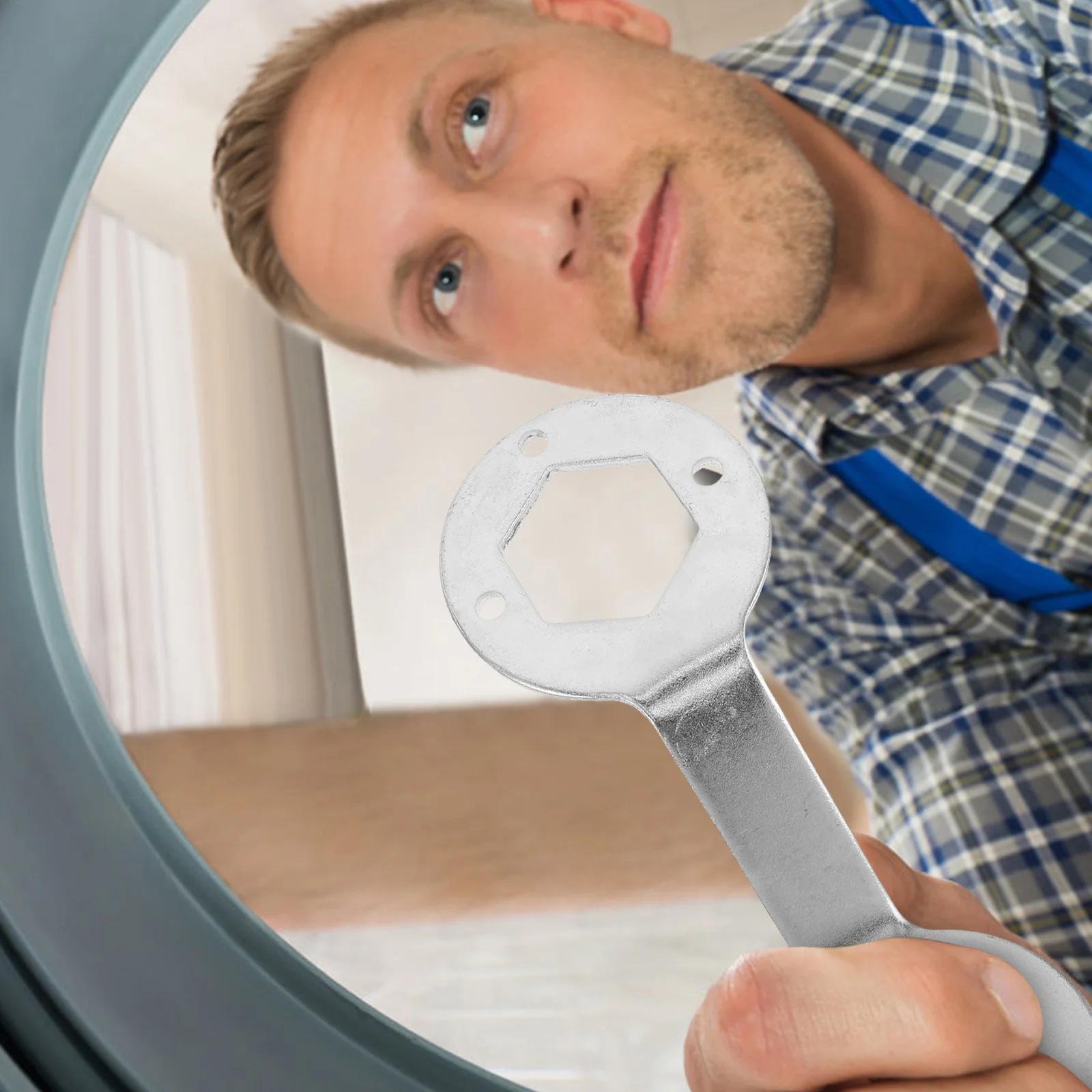 غسالة مفتاح البراغي مزدوجة نهاية عرافة حوض أداة قوية لإصلاح الغسالة السريعة غسالة وجع المفك المقبس #3