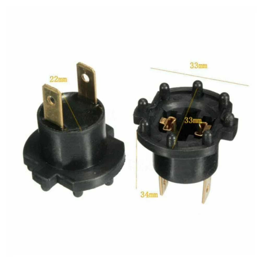 Accessories Bulb Holder Headlight Plastic SL1000 Falco 2001/2005 Socket 1 Pair Of B28V-51-0A3 Black For Kawasaki