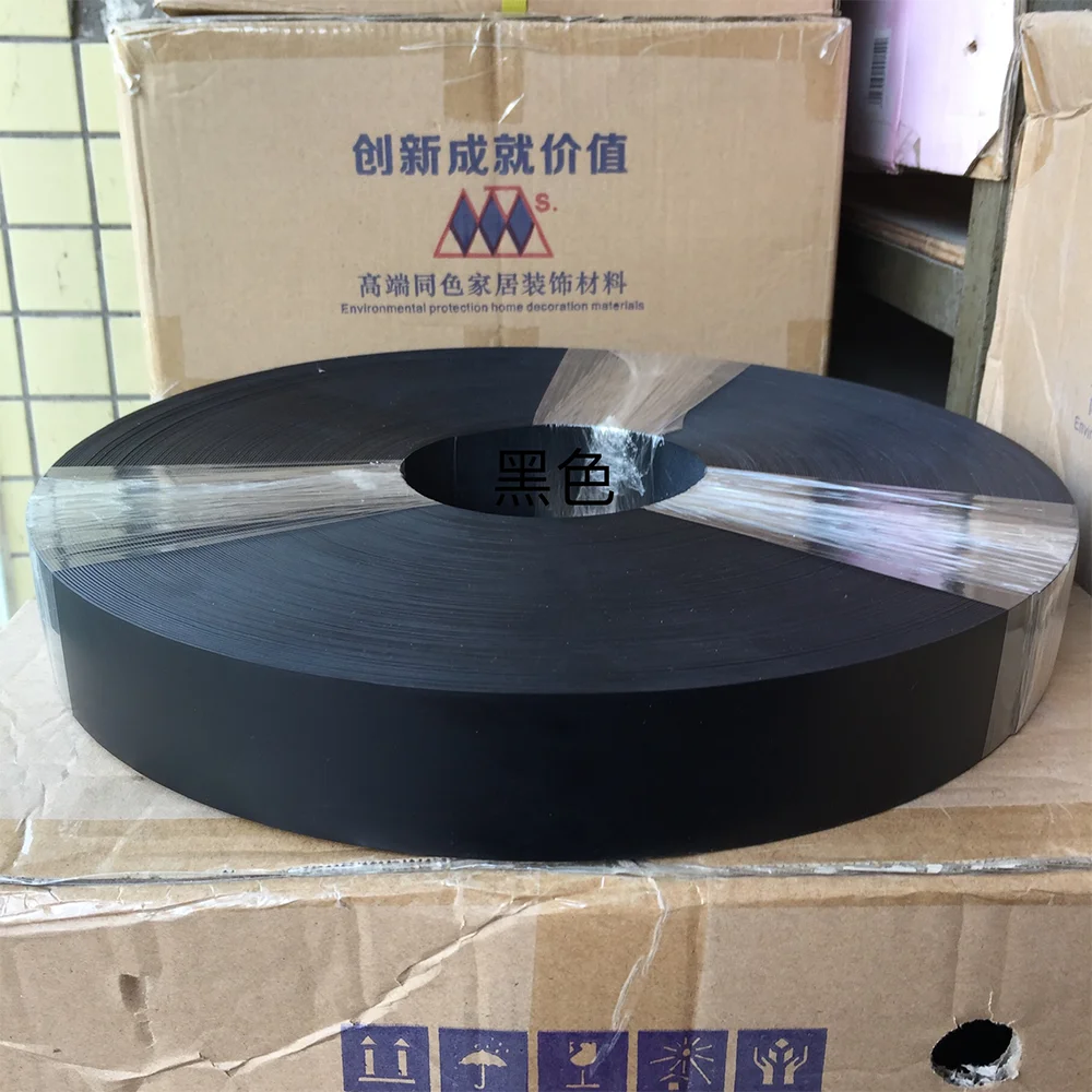 기계 특정 PVC 가장자리 밴딩 가장자리 밴드, 가구 주방 옷장 테이블 책상 보드 사용자 정의, 100m x 40mm x 1mm