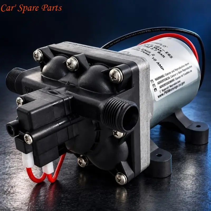 Y4UA Water Pump 4008-101-A65 with Self-Priming Design and Screw-In Filter, 12 V Water Supply at 55 Pounds per Square Inch