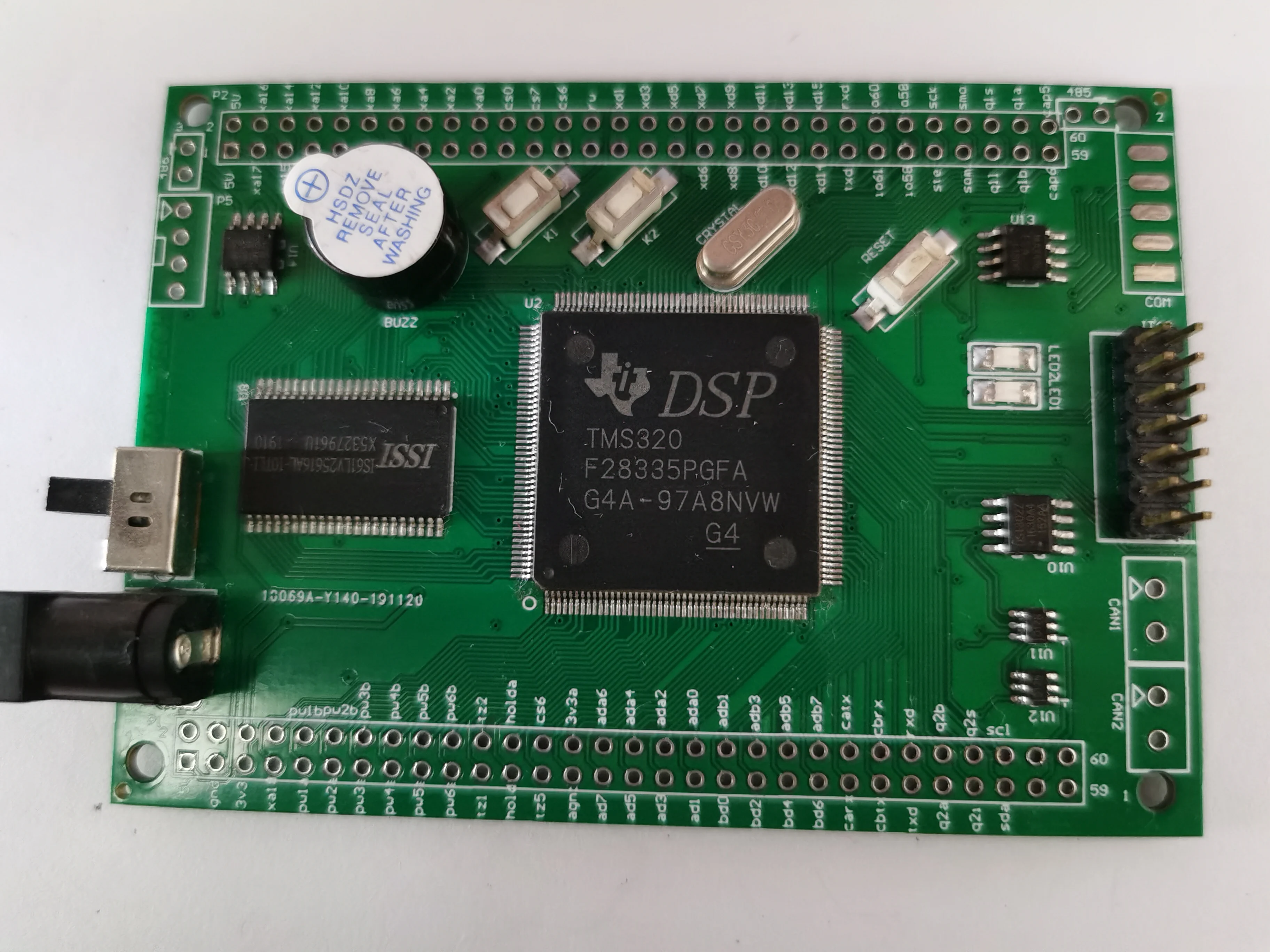 Placa de Desenvolvimento Tms320f28335 Dsp28335 Placa de Desenvolvimento do Sistema Mínimo