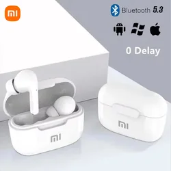 Xiaomi-Bluetooth 5.3ワイヤレスヘッドセット,e17,enc,hifi,ステレオ,スポーツ,ノイズリダクション,防水