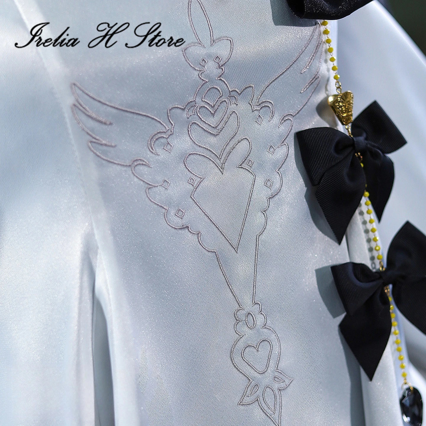 Irelia H Arknights Eblana 코스프레 의상 게임 어린 시절 Eblana 드레스 할로윈 의상 데일리 드레스 여성