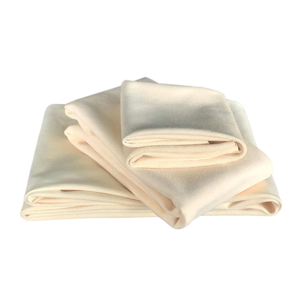Natural Deerskin Leather Clean Cloth Car Home Washing Care Quick Dry Cleaning Towel Super Absorbent Glass Drying Rags