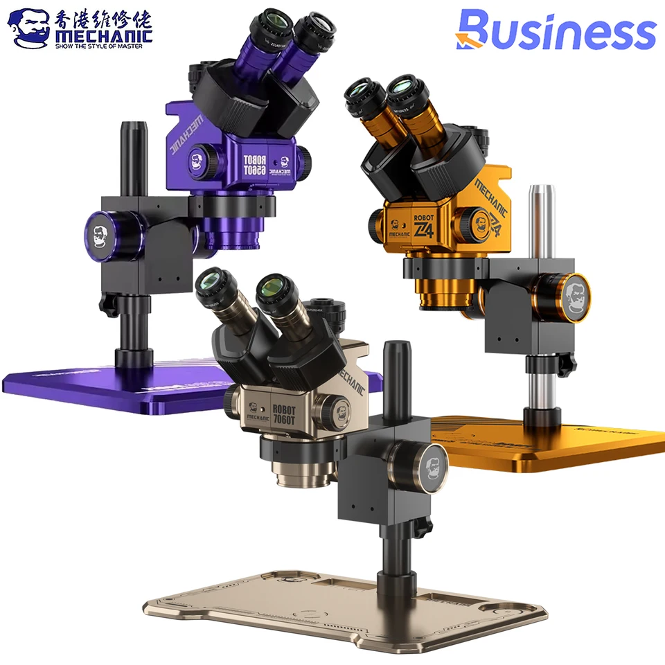 MECHANIC ROBOT Z4 6560T 7060T Trinocular Stereo Industrial