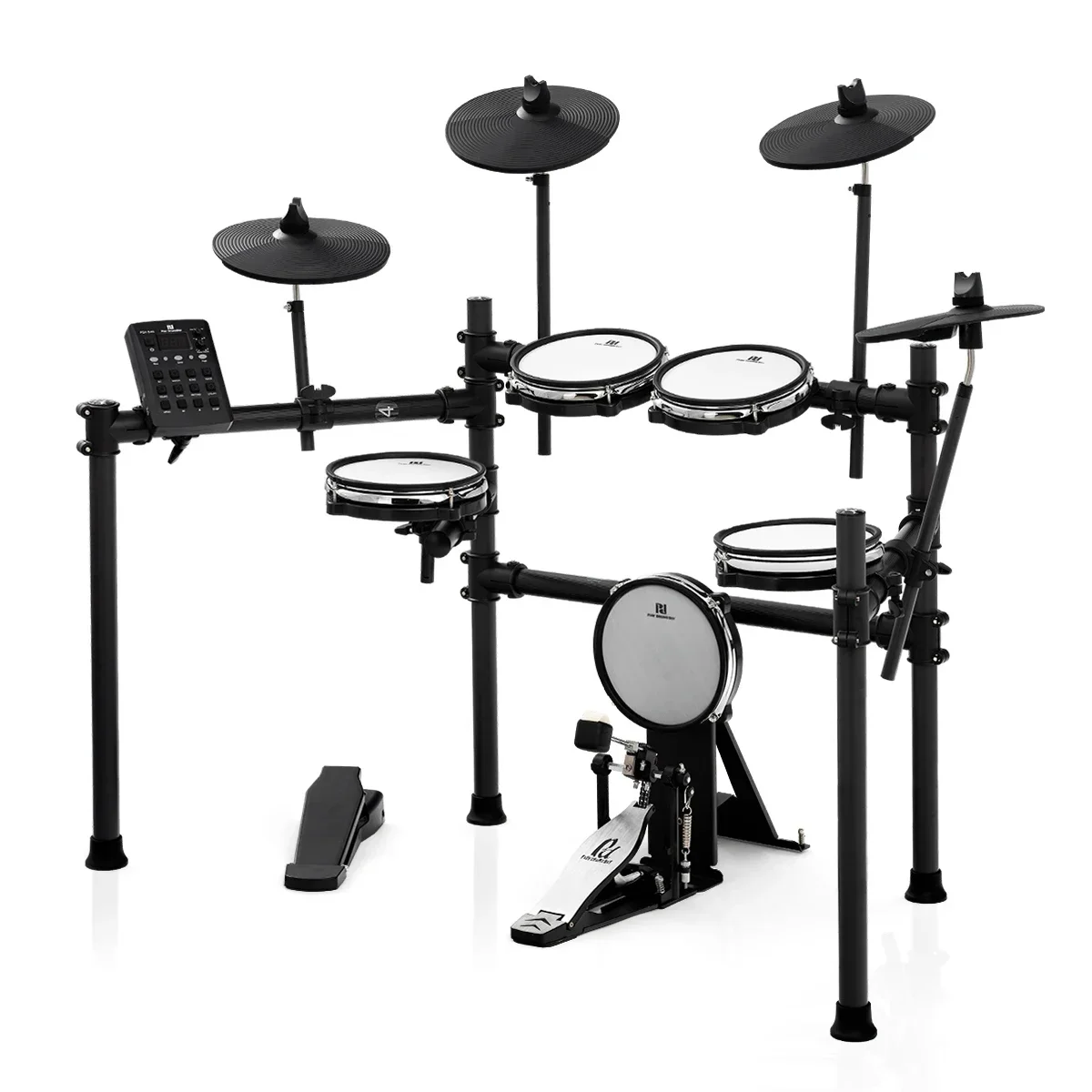 PDX540 Professional High-End Electronic Drum Kit With Pedal, 5 Drums, 3 Cymbals, Customizable