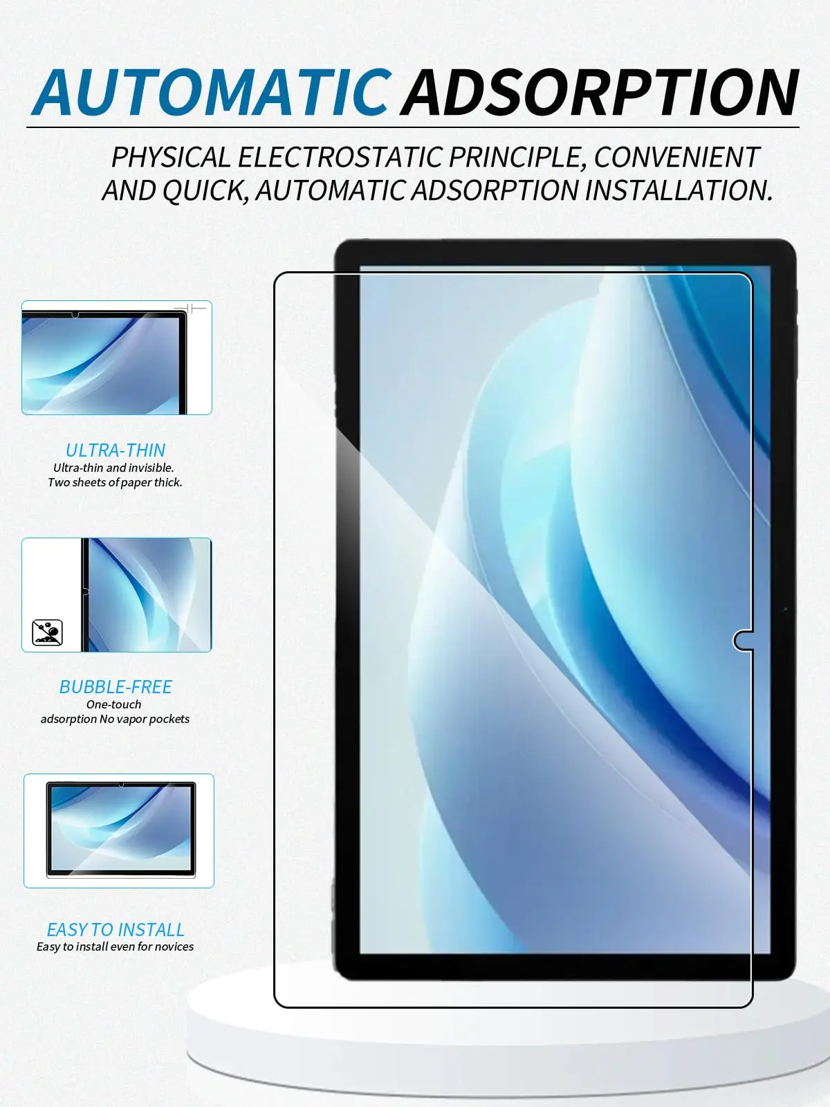 Tablet Tempered Glass For DOOGEE U13 2025 HD Clear 9H Impact-Resistant Screen Protector Protective Film for DOOGEE U13 (13