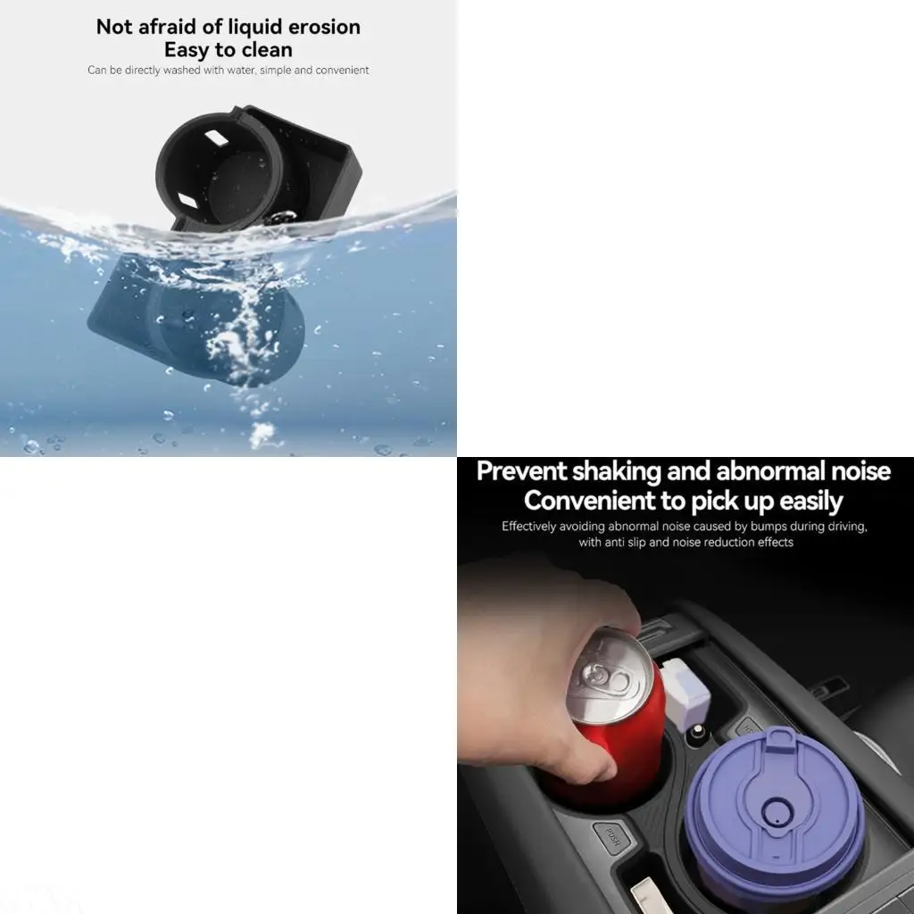 

G7NA Strong Automotive Cup Holder Tray Not Slip Design Suitable for EV9 Interior