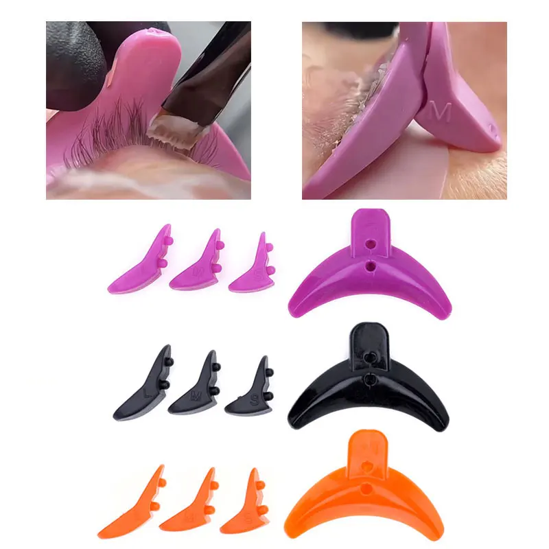1 paio Anti-caduta Off Ciglia Perm Pad 3 Dimensioni Silicone Lash Lift Rod Spacer Riutilizzabile 3D Ciglia Estensione Bigodino Accessori Strumento