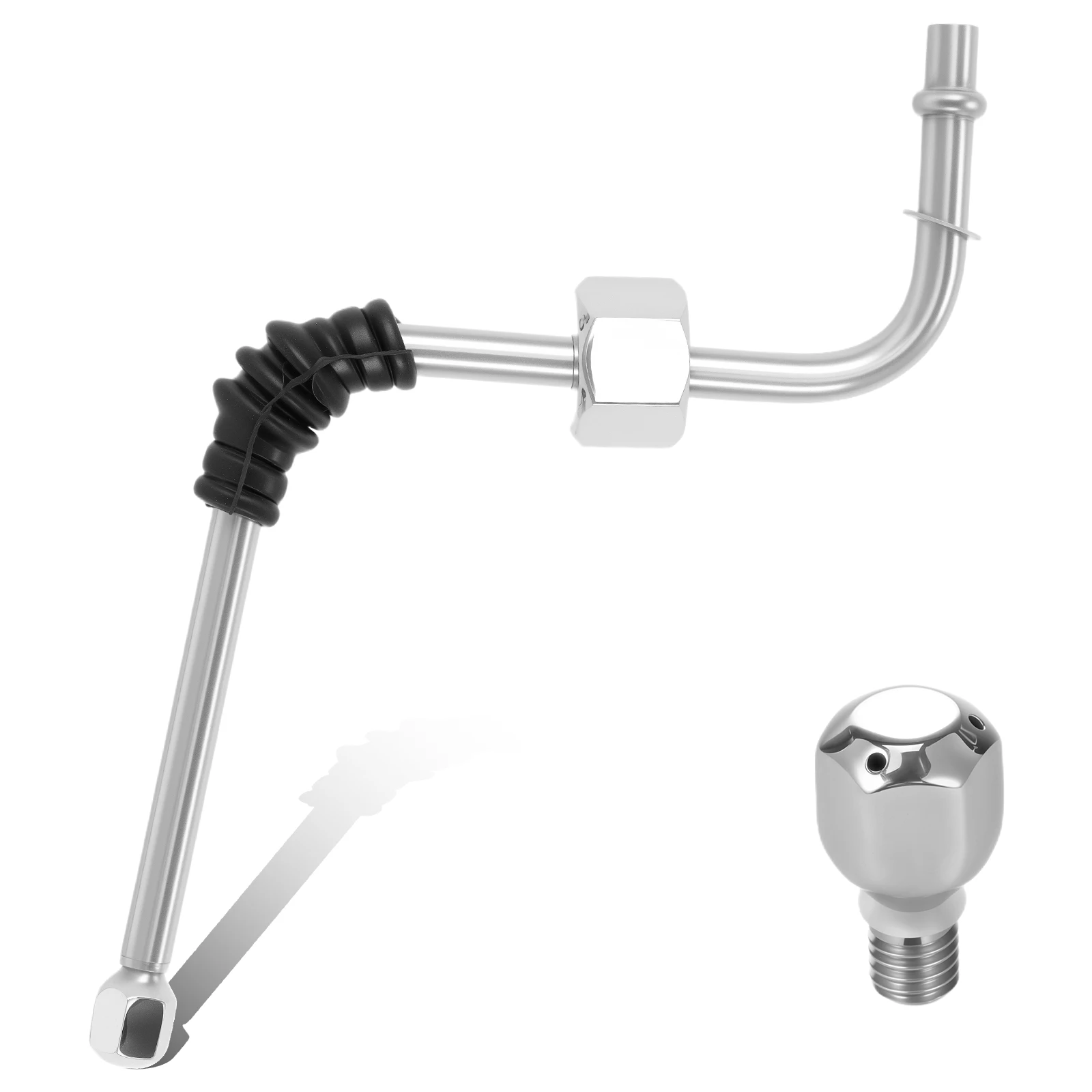 

Паровая трубка с 2 насадками, сменная паровая палочка из нержавеющей стали, портативная насадка для паровой трубы для кофемашины DeLonghi 680/685