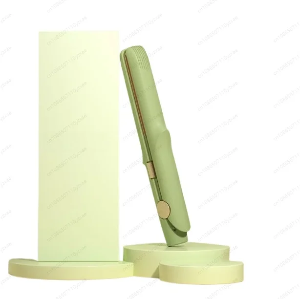 Mini Flat Iron & Curler 2-in-1, Small Hair Straightener with Ionic Technology