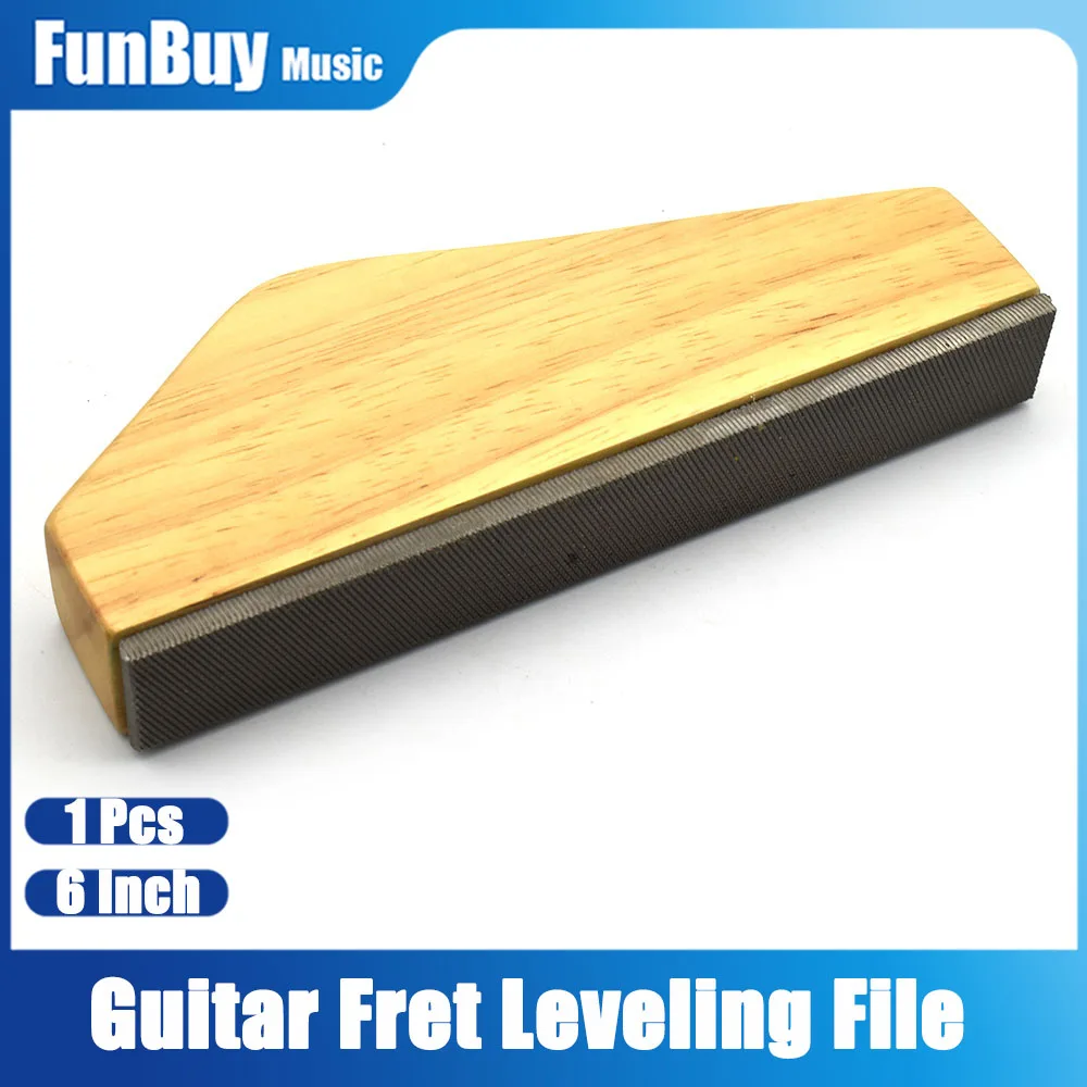 Guitar Fret Leveling File 6 Inch Fret Levelling File Guitar Fret Crowning And End Bevel File Luthier Tools For Guitar Bass Fret