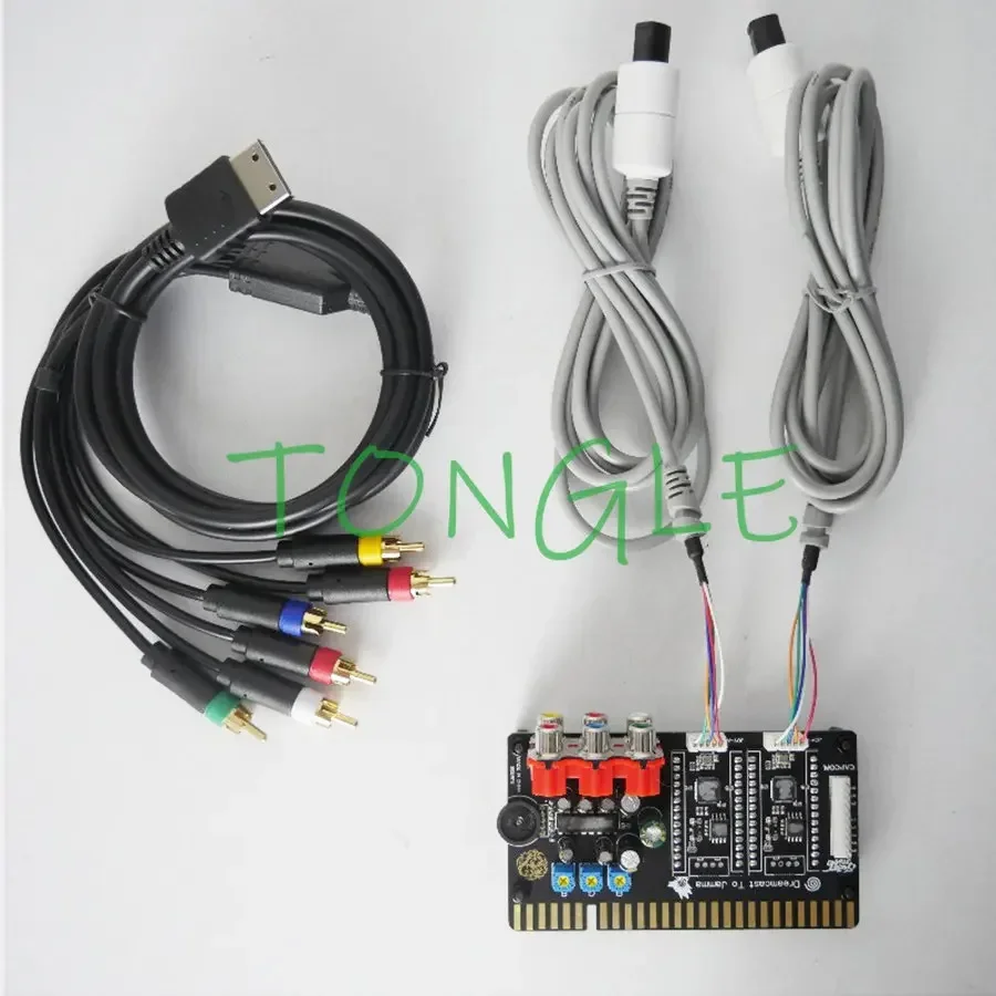 Converter for SS Dreamcast To Jamma, DC To Joystick Buttons Adapter, for Arcade Cabinet Accessory Perfect Alternative