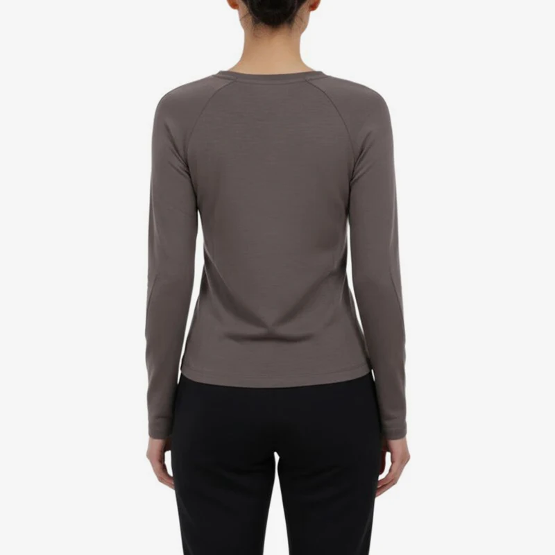 Adidas genuine round neck pullover long sleeved T-shirt, new women's long sleeved T-shirt KV4859