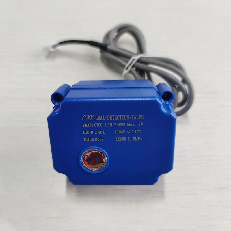 CWX-15N 5PIN Motorized Electric Valve's Actuator 1.0MPa Pressure for WZ800 WZ808 Water Leak System DN15 DN20 DN25 Water Faucet