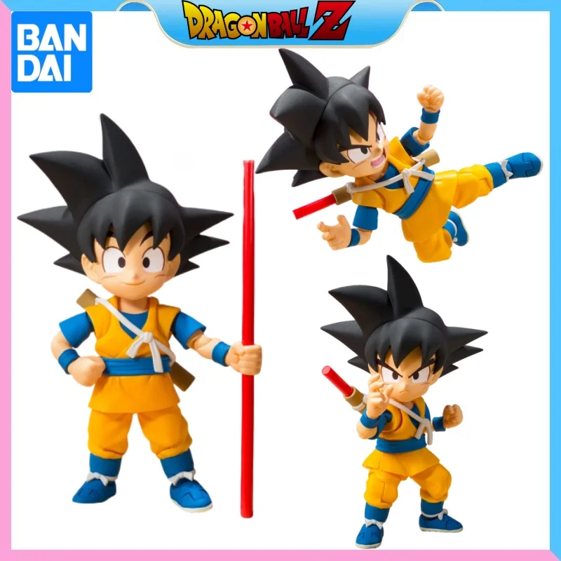 

В наличии оригинальные Bandai S.H.Figuarts Dragon Ball Goku (MINI) DAIMA аниме фигурки ПВХ коллекционные фигурки модель игрушки подарок