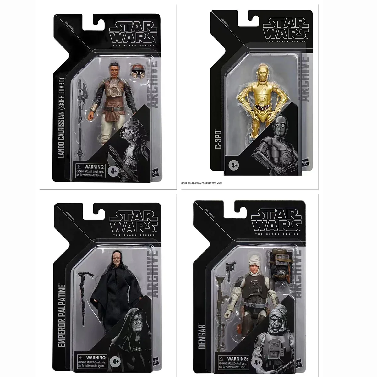 Star Wars Black Series Action Figure Archive Emperor Palpatine Bounty Hunter Dengar C3po Lando Calrissian Toys Surprise Gift