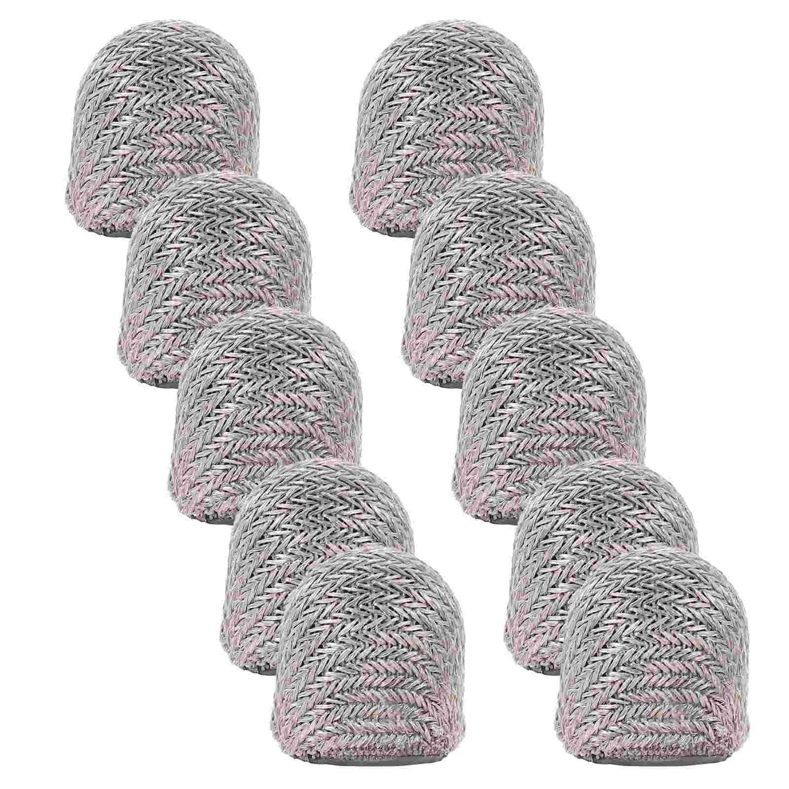 

10 Pcs Disc Pen Tip Capacitive Suction Cup Conductive Fiber Cloth (nano Silver Wire Tip) Tips Replacement Stylus Only