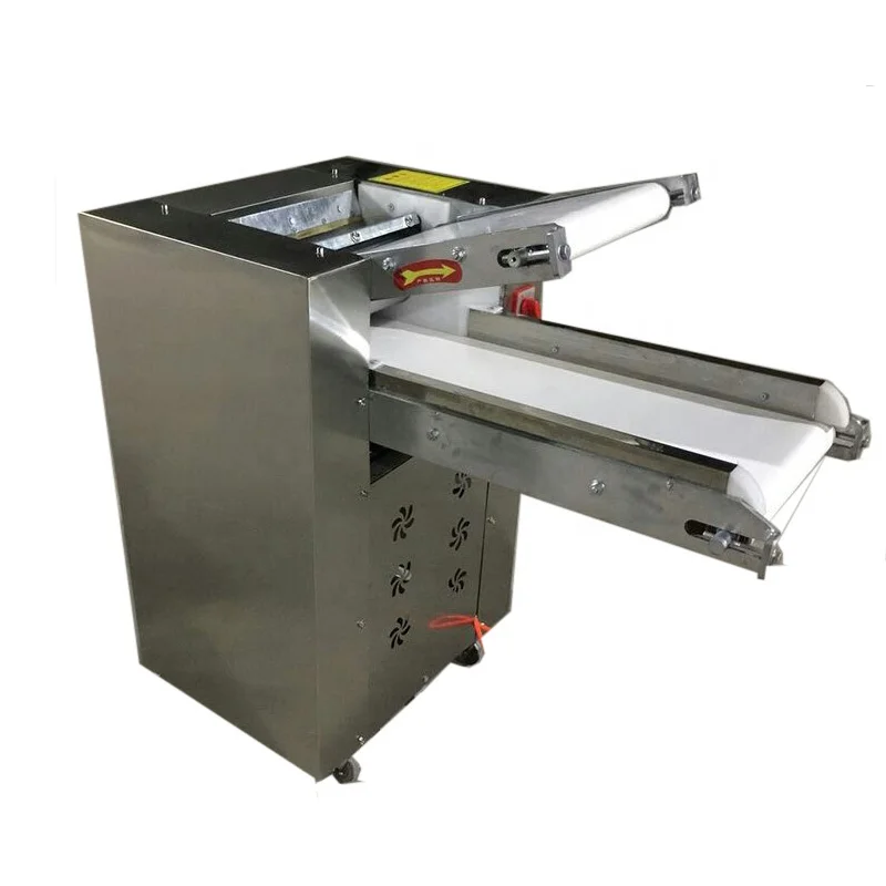 

New Thickening Adjustment Dough Roller Sheet Pressing Machine Flour Dough Flat Dough Pressing Machine