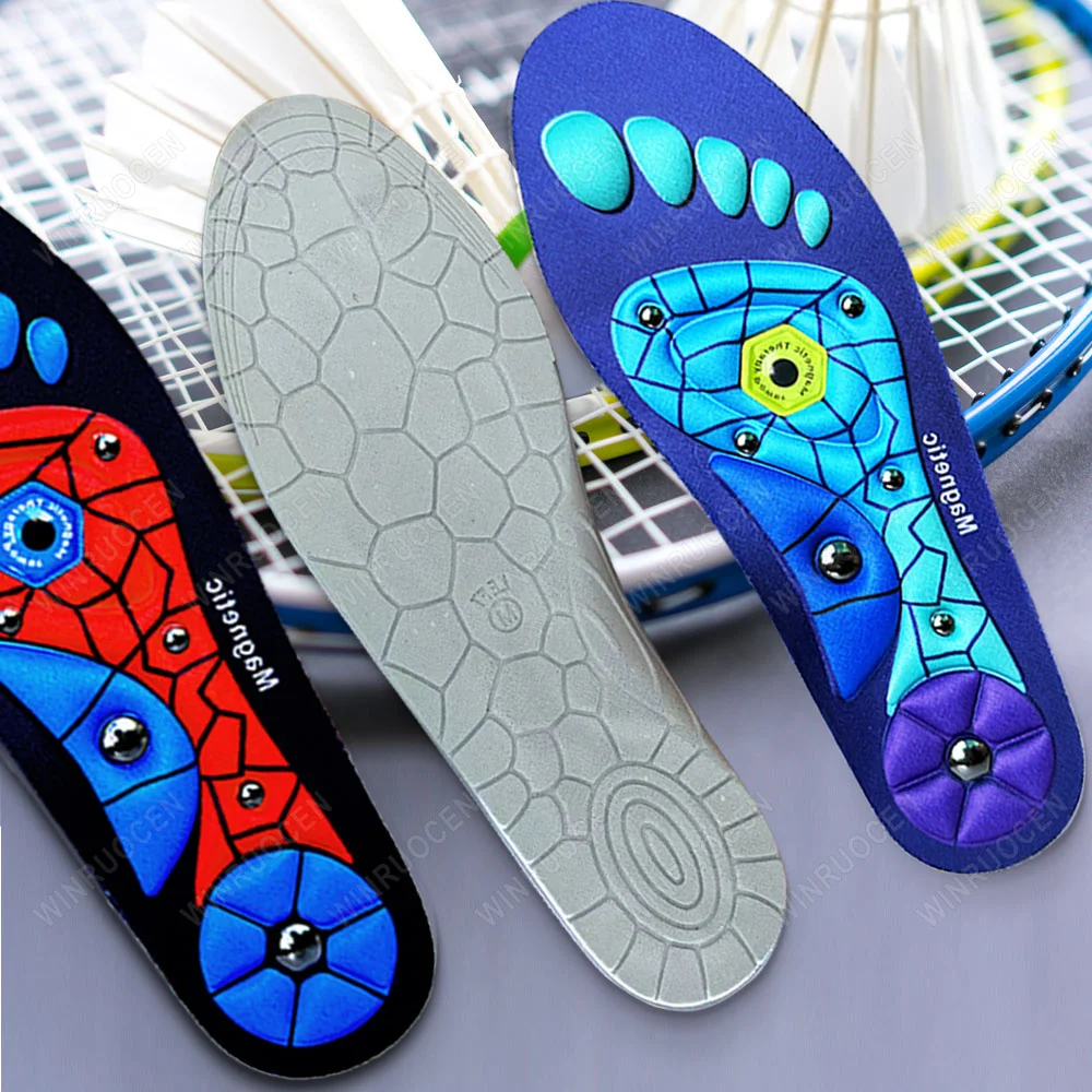 

Magnetic Insoles for Feet EVA Orthopedic Foot Massage Running Shoes Cushion Feet Health Care Arch Support Sport Insole man women