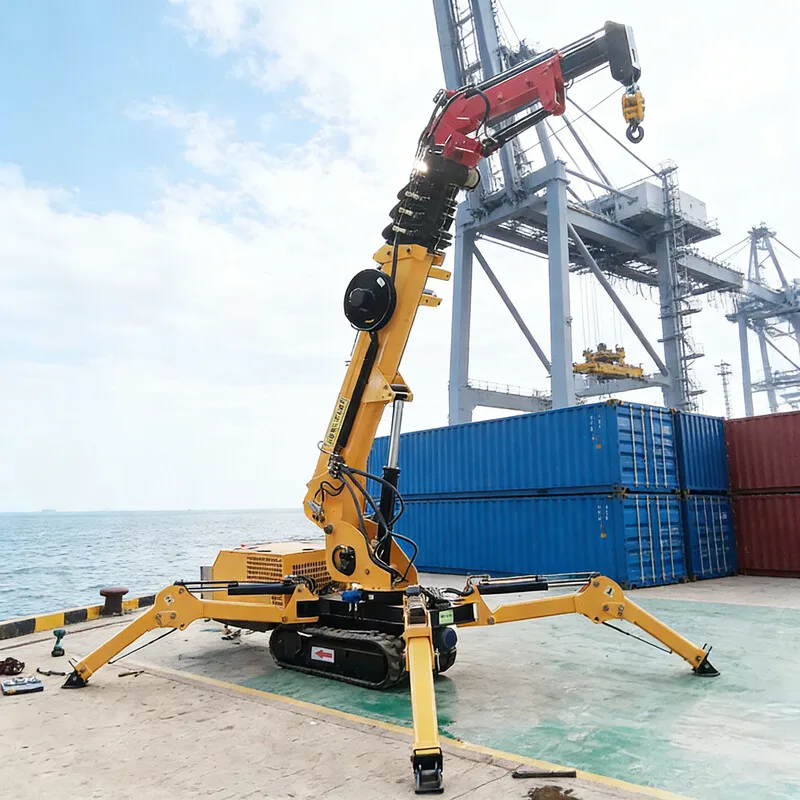 Customized Towable Spider Crane – Compact Design, Easy Operation, Remarkable Platform Control for Overhead Work, Factory Price