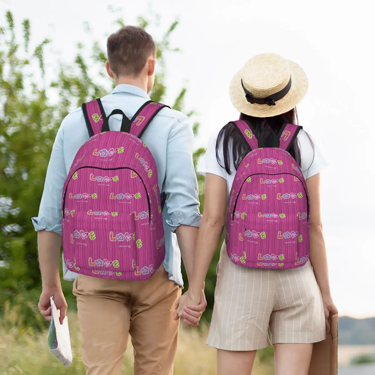 Mochila escolar con diseño de Agatha Ruiz-De La-Prada, mochila de viaje para senderismo, mochila para niños y niñas, bolsos de hombro
