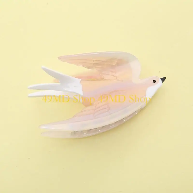 

49MD Элегантная заколка для волос в форме ласточки, креативная заколка для волос, забавная заколка для хвоста, для вечеринок и