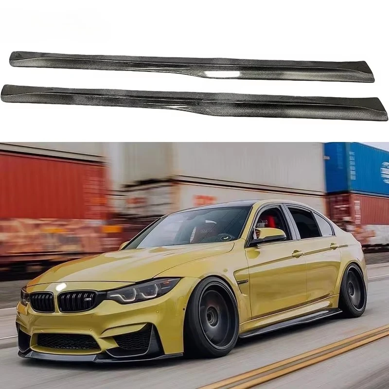 

F30 F80 PSM Style High Quality Carbon Fiber Side Skirts Carbon Fiber Side Bumper Body Kit for 3 Series F30 M3 F80custom