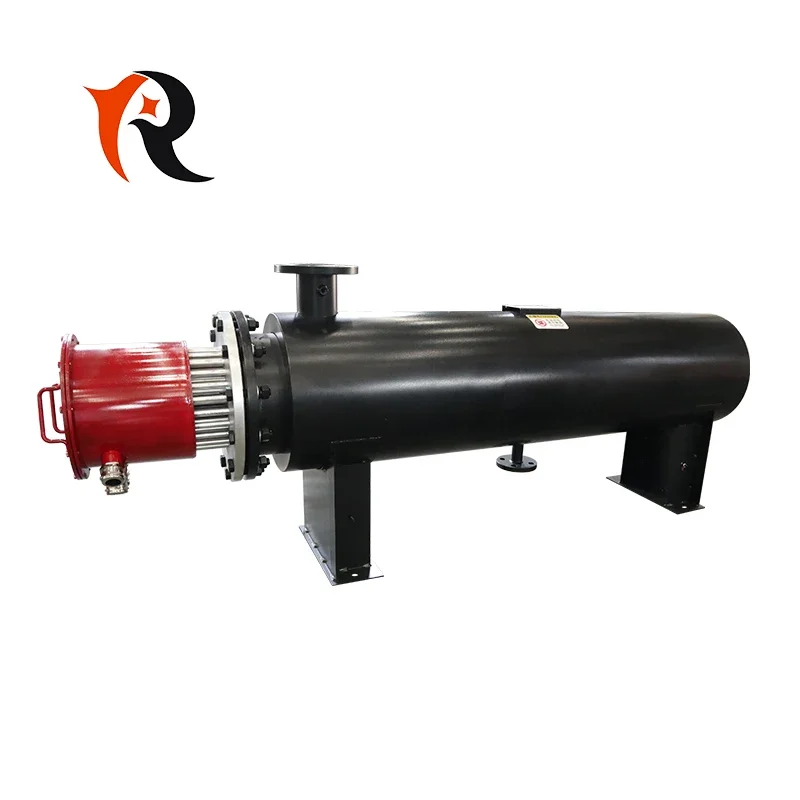 

High Efficiency 380V electric heating system industrial Inline heater 50KW & 80KW For Chemical Industry Heating Equipment