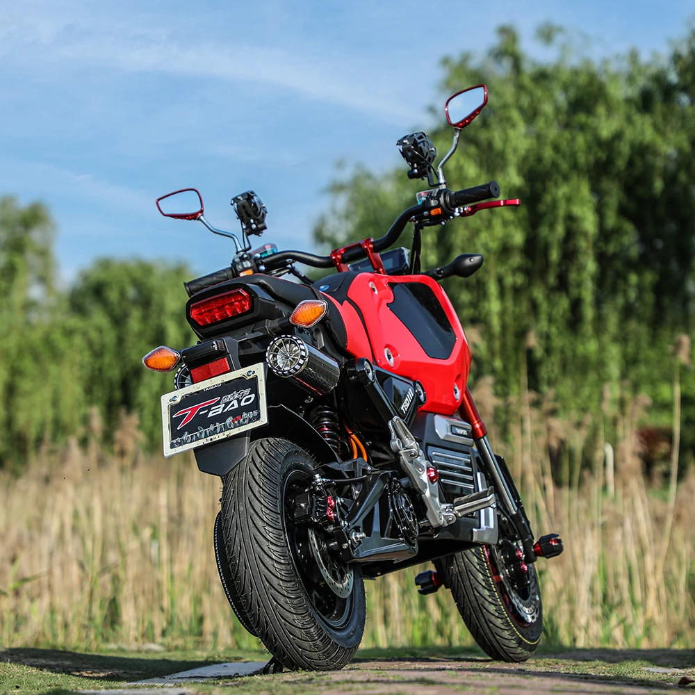 SXLL3000W Mid Driver Motor 72V Electric Minibike/Pocketbike with 12 Inch Tire 80km/h Max Speed