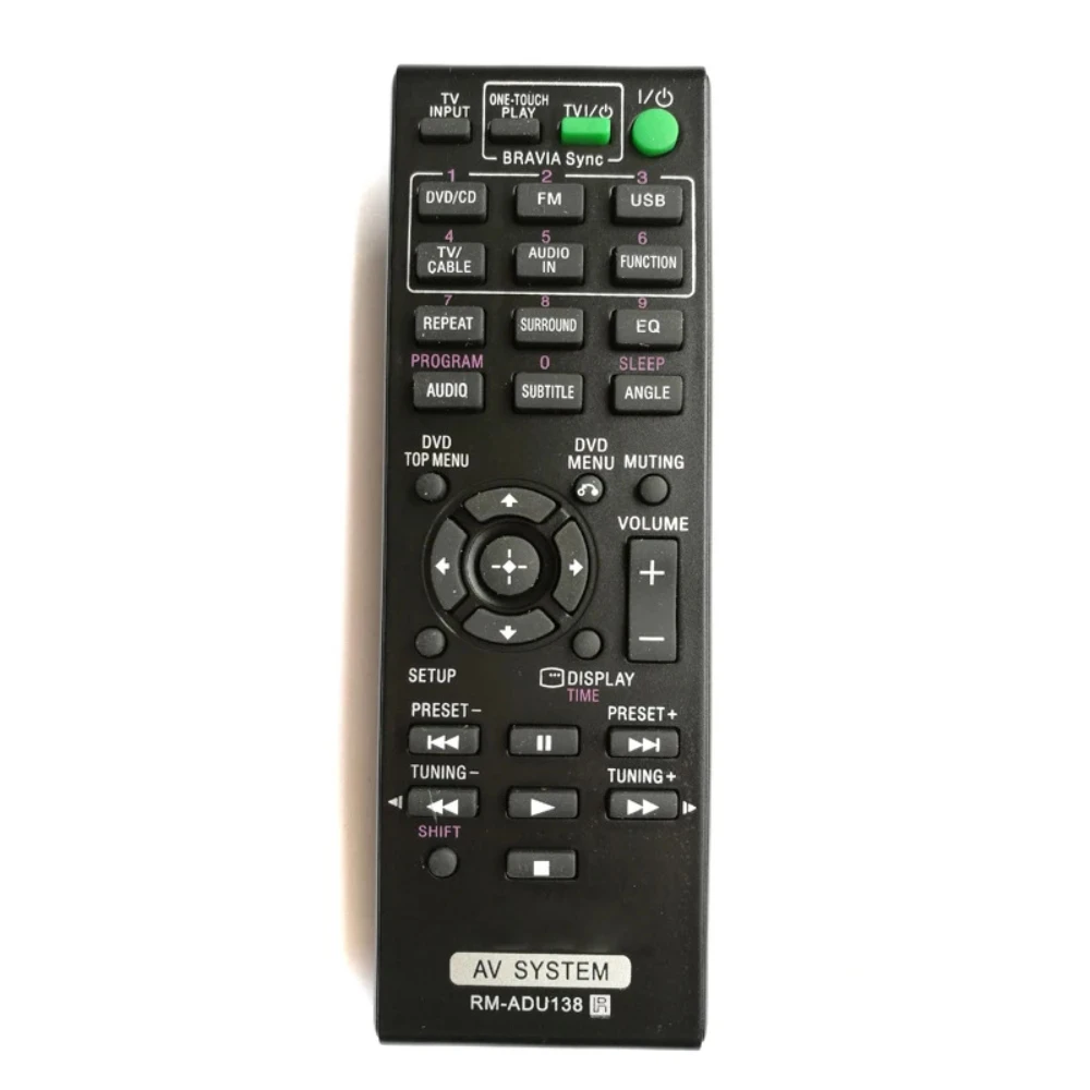 

New Replace RM-ADU138 Fit For Sony AV Home Theater System Remote Control DAV-TZ145 HBD-TZ140 HBD-TZ145