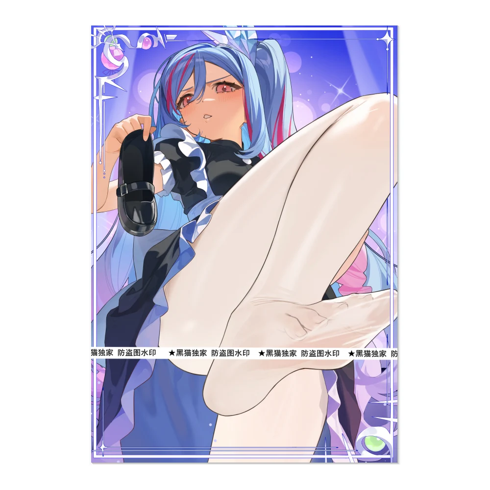 

60Pcs/set 63X90Mm Diy Yu-Gi-Oh! Witchcrafter Madame Verre Card Sleeves Color Flash Ygo Card Protective Cover Gift Toys