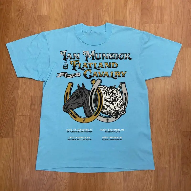 NEW Flatland Cavalry Tour 2025 For Fan Full Size S 5XL Blue T shirt GC3422