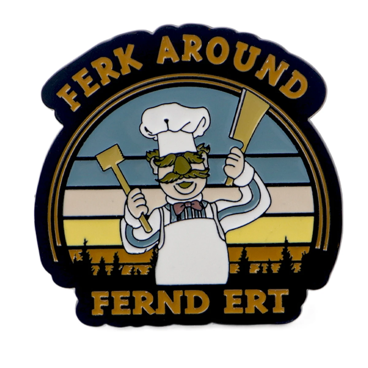 Funny Chef Enamel Pin Brooches for Women Men Lapel Pins Badges on Backpack Cosplay Accessories Quote Jewelry Friends Gifts