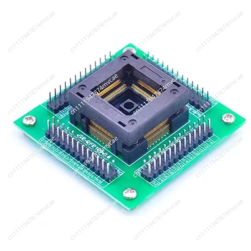 LQFP100 Test Socket | TQFP-100-0.5 Burn-in, IC, Aging & Programming Socket