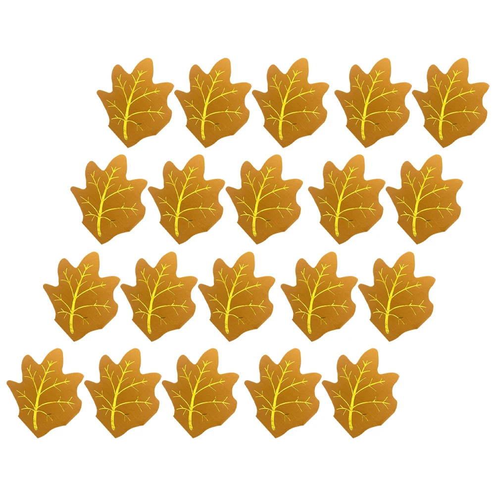20 vellen esdoornblad servetten kleurrijke wegwerp papieren zakdoekjes herfstdecoraties Thanksgiving Party bulk