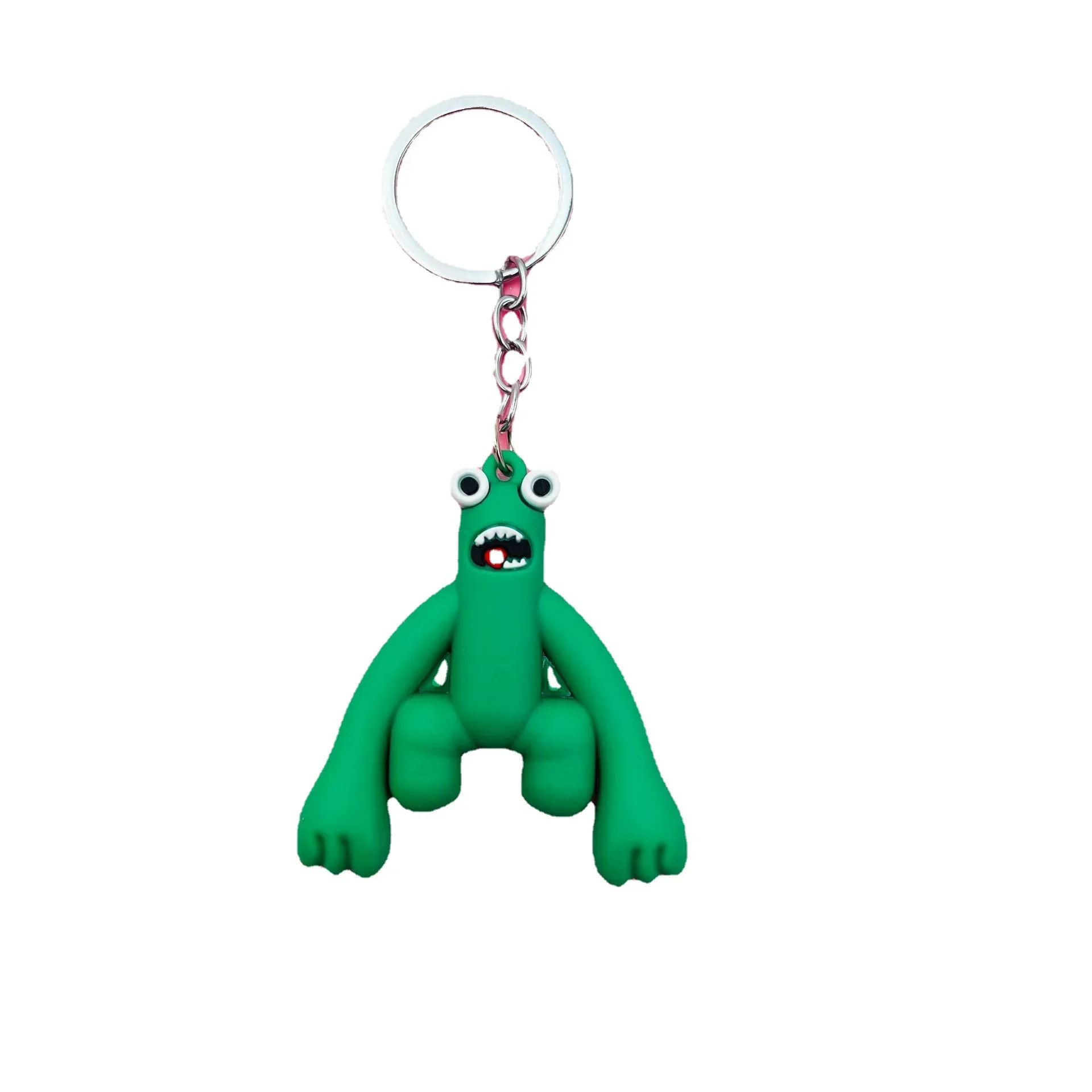 Cartoon Rainbow Friend Keychain Cartoon Keychain Cartoon Character Free Shipping Creative Gift Action Figure DIY Jewelry