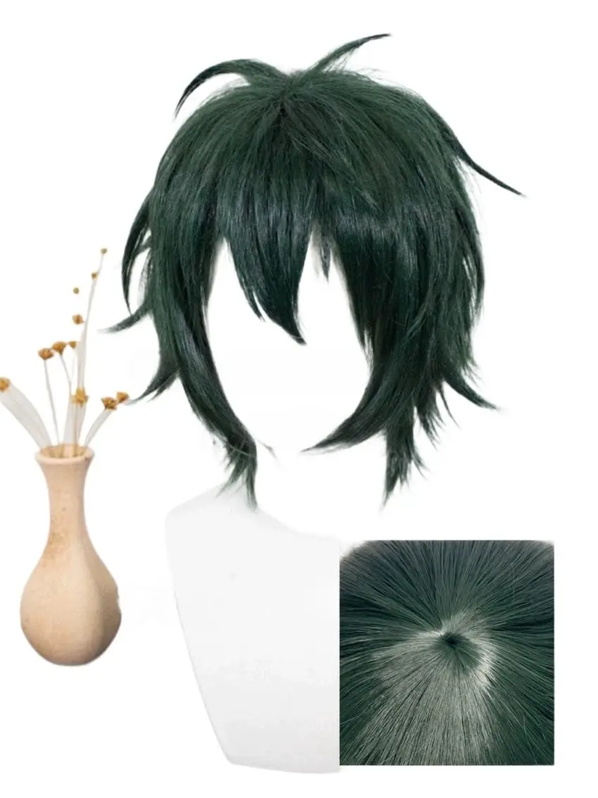 Amine Cosplay Synthetic wig compatible with Jujutsu Maki Zenin Miga Ega kagehira mika Ryoma Echizen Tadashi Yamaguchi Toru